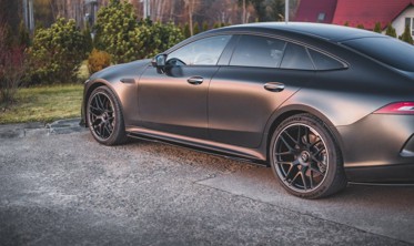 Накладки під бічні пороги Mercedes AMG GT 53 4 door Coupe фото