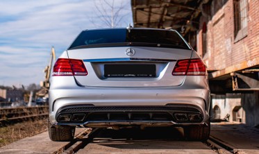 Накладка заднего бампера Mercedes E63 AMG Sedan W212 Facelift фото