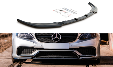 Накладка переднього бампера Mercedes E63 AMG Sedan W212 рестайл фото