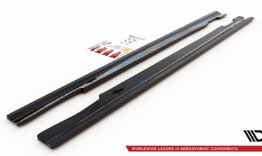 Накладки под боковые пороги Mercedes E63 AMG Sedan W212 послерестайл фото