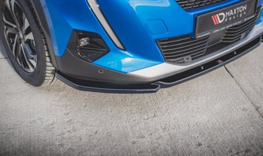 Диффузор тюнинговый на передний бампер Peugeot 2008 MK2 вар.2 фото