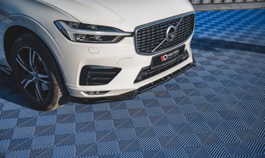 Накладка переднего бампера Volvo XC60 MK2 R-Design вар. 2 фото