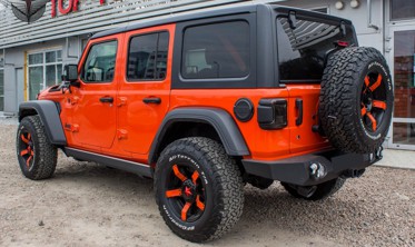 модельный глушитель Jeep Wrangler JL 2018-... фото