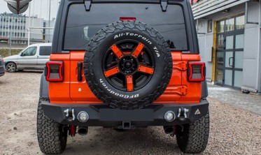 модельный глушитель Jeep Wrangler JL 2018-... фото