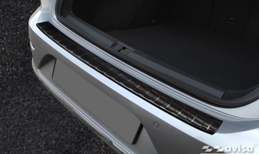 Защитная накладка на задний бампер Volkswagen Arteon Shooting Brake, черная фото