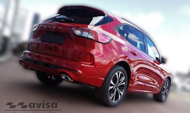 захисна накладка на задній бампер Ford Kuga 3 ST-Line, чорна фото