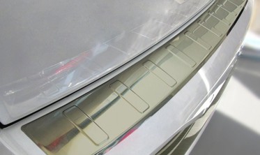 защитная накладка на задний бампер BMW X7 G07 M-Pakiet (Stal-Tytan) фото