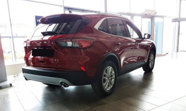 Захисна накладка на задній бампер FORD KUGA 3, чорна фото