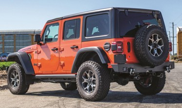 тюнинговый глушитель BORLA на Jeep Wrangler JL 2018-... фото