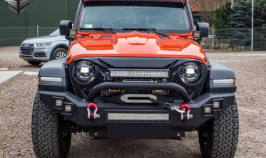 Капот HEMI для Jeep Wrangler JL (європейська версія) фото