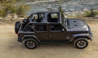 силовые пороги Jeep Wrangler JL (4 двери) фото