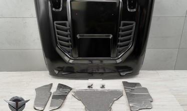 Капот с вентиляцией Jeep Wrangler JL стиль OVERTREAD фото