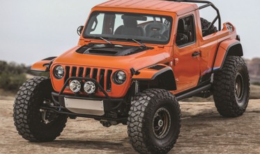 Капот с вентиляцией Jeep Wrangler JL стиль OVERTREAD фото