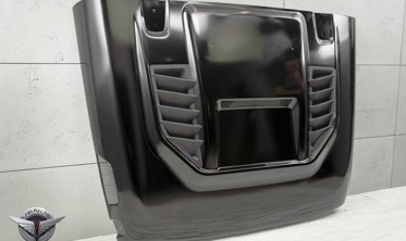 Капот с вентиляцией Jeep Wrangler JL стиль OVERTREAD фото