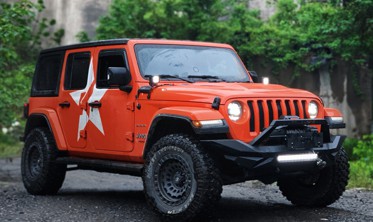бампер передний JEEP WRANGLER JL 2018+ SUPER WING фото