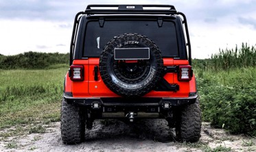 бампер задній JEEP WRANGLER JL 2018+ BATTLEAX фото
