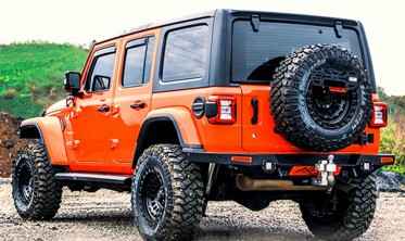 бампер задний JEEP WRANGLER JL 2018+ BATTLEAX фото