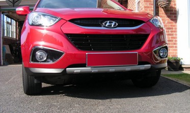 комплект накладок бампера Hyundai ix35 перед+зад фото