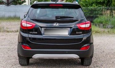 комплект алюмінієвих накладок бампера Hyundai ix35 фото
