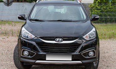 комплект алюмінієвих накладок бампера Hyundai ix35 фото