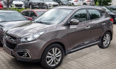 пороги (подножки боковые) Hyundai ix35 фото