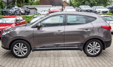 пороги (подножки боковые) Hyundai ix35 фото