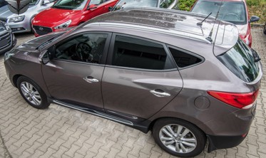 пороги (подножки боковые) Hyundai ix35 фото