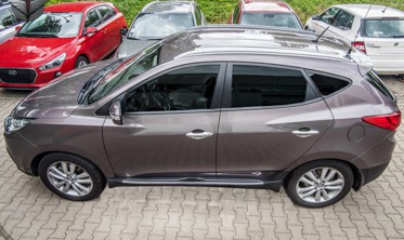 пороги (подножки боковые) Hyundai ix35 фото