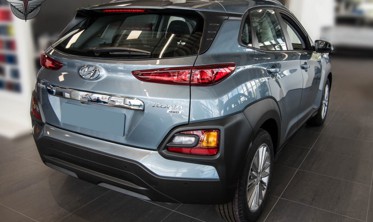 накладка на крышку багажника Hyundai KONA 2017+ фото