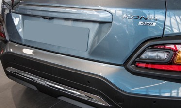 декоративная накладка на бампер Hyundai KONA 2017+ фото