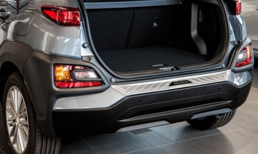 защитная накладка на задний бампер HYUNDAI KONA 2017+ фото