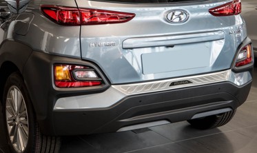защитная накладка на задний бампер HYUNDAI KONA 2017+ фото