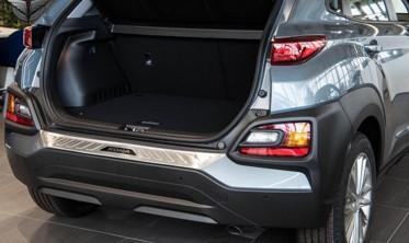 защитная накладка на задний бампер HYUNDAI KONA 2017+ фото