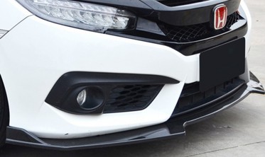 дифузор переднього бампера Honda Civic X (2016-2019) фото