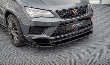 Тюнінговий дифузор переднього бампера Cupra Ateca вар.2 фото