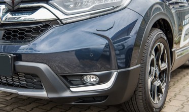 хром накладки на противотуманки Honda HONDA CR-V 2017+ фото