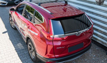 алюминиевые рейлинги-поперечки на крышу HONDA CR-V V 2018+ фото