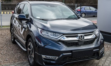 алюминиевые рейлинги на крышу Honda CR-V V фото