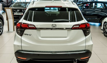 защитная накладка на бампер HONDA HR-V 2014-... фото