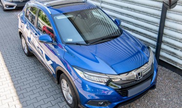 алюминиевые рейлинги-поперечки на крышу HONDA HR-V 2015+ фото