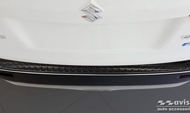 Захисна накладка заднього бампера SUZUKI VITARA 2 чорна фото