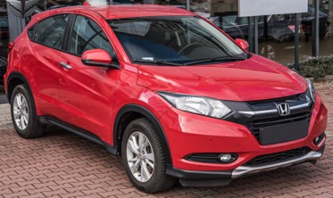 комплект накладок переднего и заднего бампера HONDA HR-V сталь фото