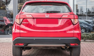 комплект накладок переднего и заднего бампера HONDA HR-V сталь фото