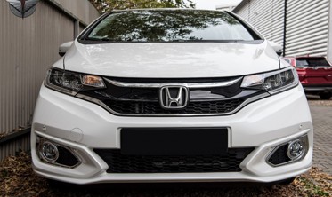 хром накладки на противотуманки HONDA JAZZ 2015+ фото