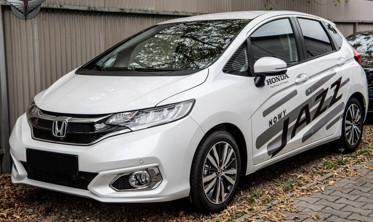 хром накладки на противотуманки HONDA JAZZ 2015+ фото