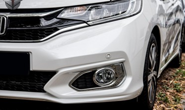 хром накладки на противотуманки HONDA JAZZ 2015+ фото