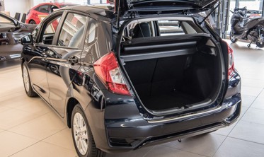 защитная накладка на задний бампер HONDA JAZZ 2015+ фото