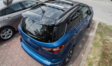 алюмінієві рейлінги-поперечки на дах FORD ECOSPORT 2013+. фото