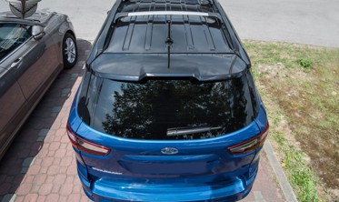 алюмінієві рейлінги-поперечки на дах FORD ECOSPORT 2013+. фото