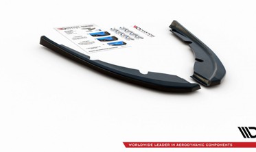 Боковые накладки заднего бампера Peugeot 308 SW MK2 рестайл вер.2 фото